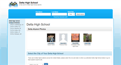 Desktop Screenshot of deltahighschool.net